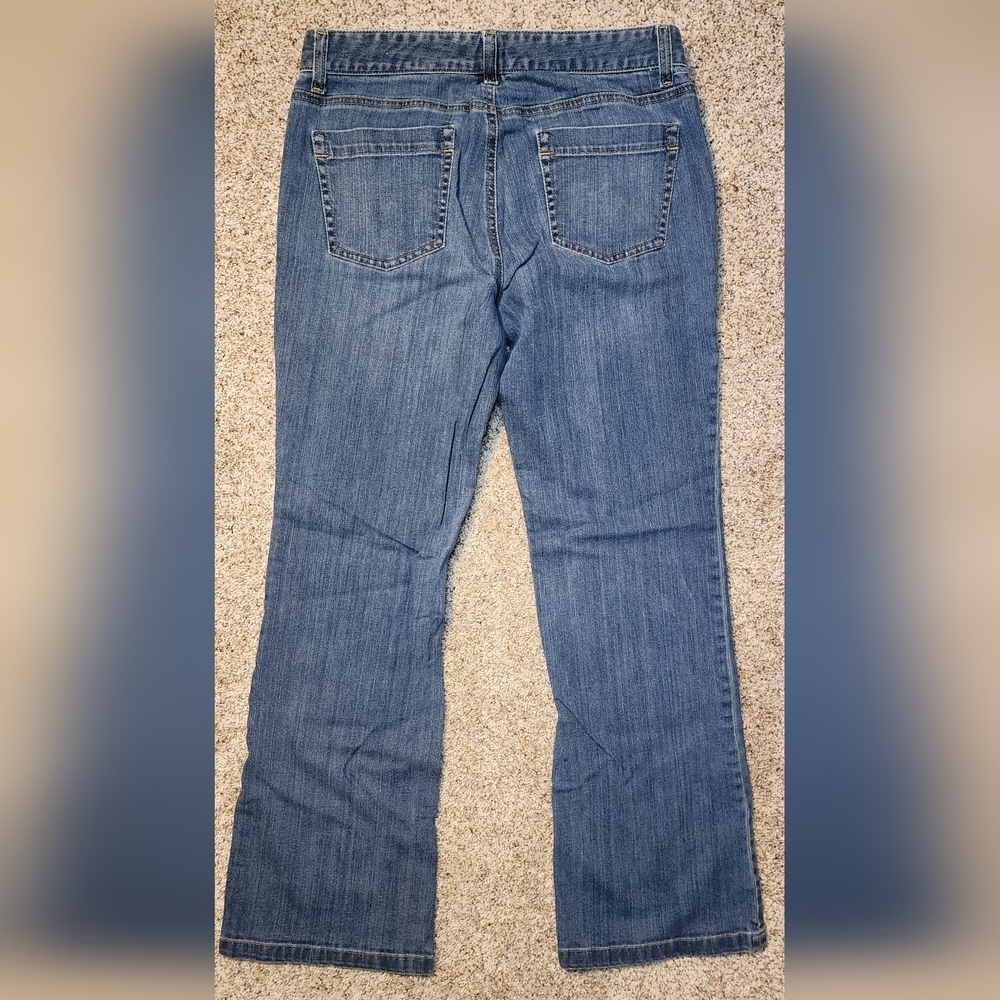 Ann Taylor curvy fit jeans sz 6 denim - Picture 3 of 3